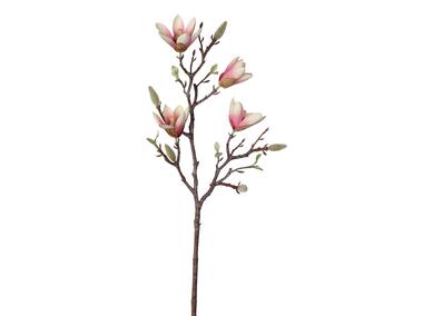 Zdjęcie: Sztuczny kwiat Magnolia jasnoróżowa 59 cm UNIGLOB