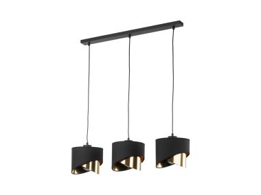 Zdjęcie: Lampa wisząca Grant 3 x E27 czarna listwa 4877 TK LIGHTING