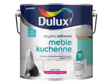 Zdjęcie: Farba Szybka Odnowa Meble Kuchenne lekki beż 2,5 L DULUX