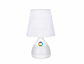 Lampa nocna Diffi LED 8 W biały z podstawą RGB niewymienne źródło E14 POLUX