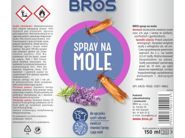 Zdjęcie: Spray na mole 150 ml BROS