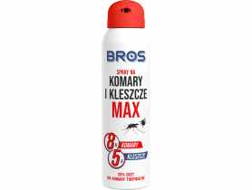 Spray na komary i kleszcze max 90 ml BROS