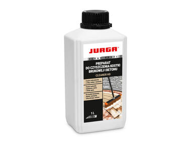 Zdjęcie: Preparat do czyszczenia kostki brukowej  płytek kamiennych i betonu Cleaner HD 1 L JURGA