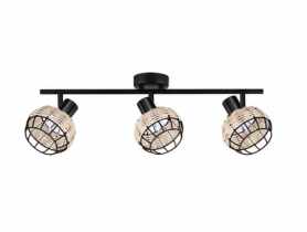 Lampa sufitowa Juicy czarny 3x40W CANDELLUX