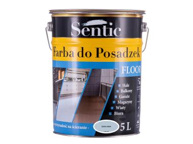 Zdjęcie: Farba do posadzek 5 L szara jasna SENTIC