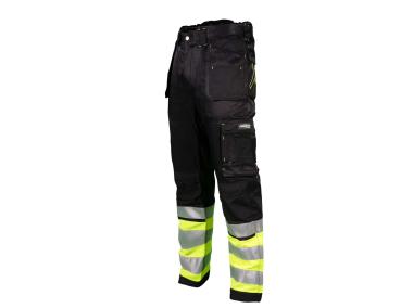 Zdjęcie: Spodnie robocze do pasa Dura twill x czarne XXL powermax s-78193 STALCO