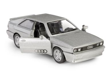 Zdjęcie: Model metalowy 5 Audi Quattro Coupe 1980-1991 srebrny RMZ