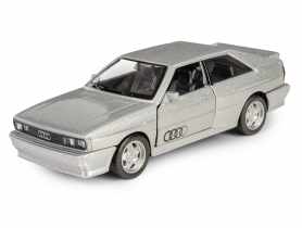 Model metalowy 5 Audi Quattro Coupe 1980-1991 srebrny RMZ