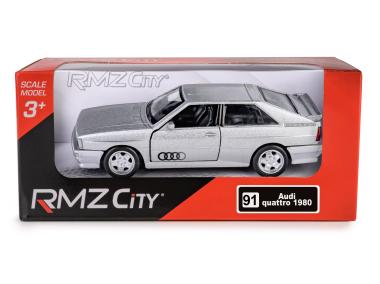 Zdjęcie: Model metalowy 5 Audi Quattro Coupe 1980-1991 srebrny RMZ