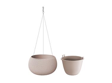 Zdjęcie: Doniczka Splofy Bowl Ws mocca 29 cm PROSPERPLAST