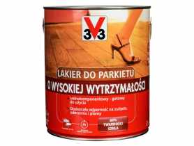 Lakier do parkietu o wysokiej wytrzymałości satyna 2,5 L V33