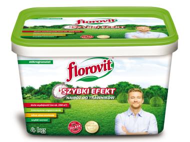 Zdjęcie: Nawóz do trawników szybki efekt wiadro 4 kg FLOROVIT