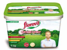 Nawóz do trawników szybki efekt wiadro 4 kg FLOROVIT