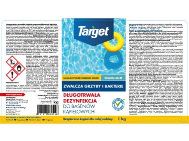 Zdjęcie: Środek zwalczający glony i dezynfekujący wodę basenową Chlortix Multi Blue 1 kg TARGET