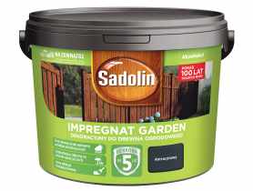 Impregnat do drewna ogrodowego Garden 9 L antracytowy SADOLIN