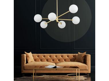 Zdjęcie: Lampa wisząca Sarius gold 6 x G9 4736 TK LIGHTING