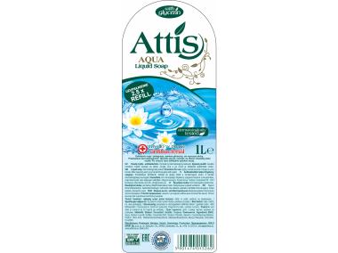 Zdjęcie: Mydło w płynie Antybakteryjne 1 L zapas ATTIS