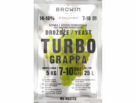 Drożdże gorzelnicze Turbo Grappa 7-10 dni BROWIN