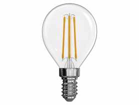Żarówka LED Filament Mini Globe, E14, 4 W (40 W), 465 lm, ciepła biel EMOS