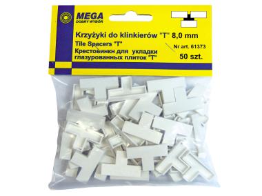 Zdjęcie: Krzyżyki do klinkierów typ t 5 mm - 100 szt. PROFIX