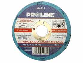 Tarcza do cięcia metalu T41 , 180x2.5x22A30S PROLINE