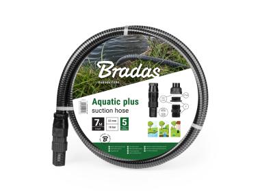 Zdjęcie: Zestaw Aquatic Plus ssawno-tłoczny 7 m, czarny BRADAS