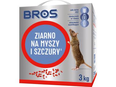 Zdjęcie: Ziarno na myszy i szczury 3 kg BROS