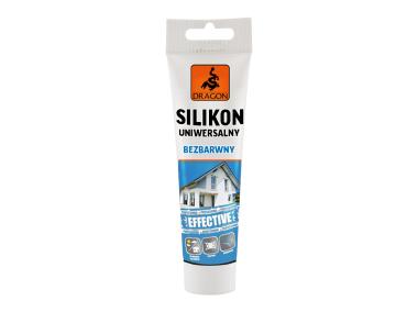 Zdjęcie: Silikon uniwersalny 100 ml bezbarwny DRAGON