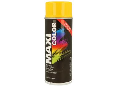 Zdjęcie: Farba w sprayu Maxi Color żółty połysk Ral 1021 EUROPEAN AEROSOLS