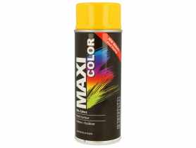 Farba w sprayu Maxi Color żółty połysk Ral 1021 EUROPEAN AEROSOLS