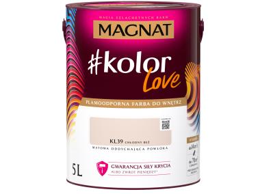 Zdjęcie: Farba plamoodporna kolorLove KL39 chłodny beż 5 L MAGNAT