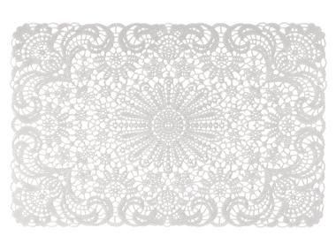 Zdjęcie: Podkładka stołowa Lace 30x45 cm biały UNIGLOB