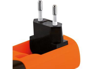 Zdjęcie: Akumulatorowa latarka Tramp Led 1W kolor pomarańczowy/czarny STRUHM