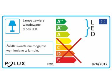 Zdjęcie: Lampa sufitowa Lens 42 W chrom IL MIO