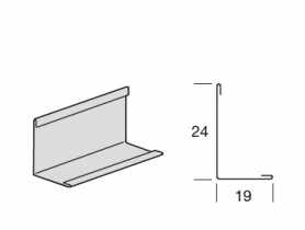 Profil przyścienny kątowy do Prelude 24x19 mm -3 m 678879 KCS