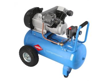 Zdjęcie: Kompresor dwutłokowy LM 50-350 10 bar 3 KM/2.2 kW 245 l/min 50L AIRPRESS