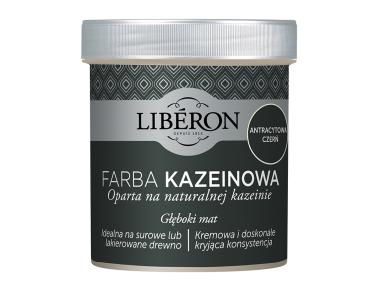 Zdjęcie: Farba kazeinowa antracytowa czerń 0,5 L LIBERON