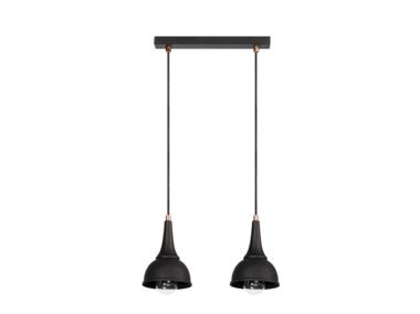 Zdjęcie: Lampa wiszaca Alla 2 514/2L czarna LAMPEX