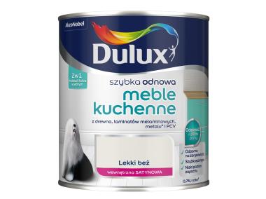 Zdjęcie: Farba Szybka Odnowa Meble Kuchenne lekki beż 0,75 L DULUX