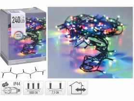 Oświetlenie LED 18 m multikolor 240 LED KOOPMAN