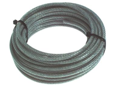 Zdjęcie: Linka stalowa PVC 2/3 mm, 200 mb HSI