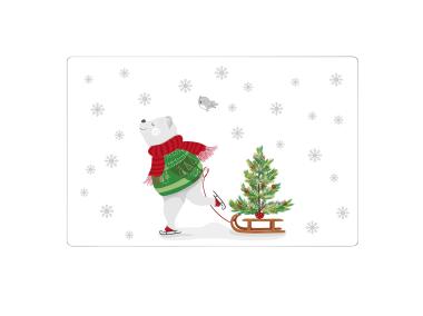 Zdjęcie: Mata stołowa Christmas Bear 28x43 cm ALTOMDESIGN