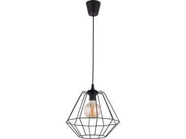 Zdjęcie: Lampa wisząca Diamond 1 x E27 czarna 30 4296 TK LIGHTING