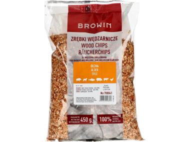 Zdjęcie: Zrębki do wędzenia/grillowania, olcha, 450 g BROWIN