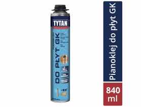 Pianoklej do płyt GK w wersji pistoletowej 840 ml TYTAN PROFESSIONAL