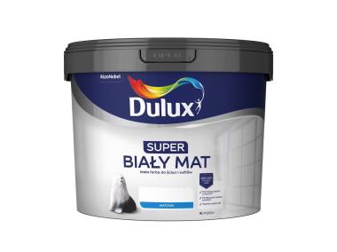 Zdjęcie: Farba do wnętrz Super Biały Mat 9 L DULUX