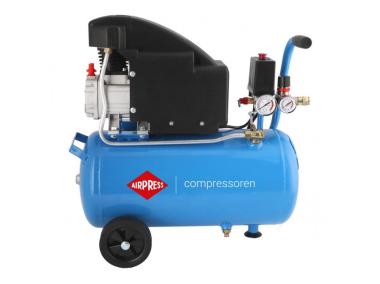 Zdjęcie: Kompresor HL 150-24 8 bar 1.5 KM/1.1 kW 120 l/min 24L AIRPRESS