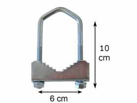 Uchwyt cybant sredni 10 cm BODEX