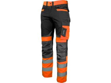 Zdjęcie: Spodnie ostrzegawcze czarno-pomarańczowe, XL, CE, LAHTI PRO