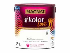 Farba plamoodporna kolorLove KL43 śmietankowa biel 2,5 L MAGNAT